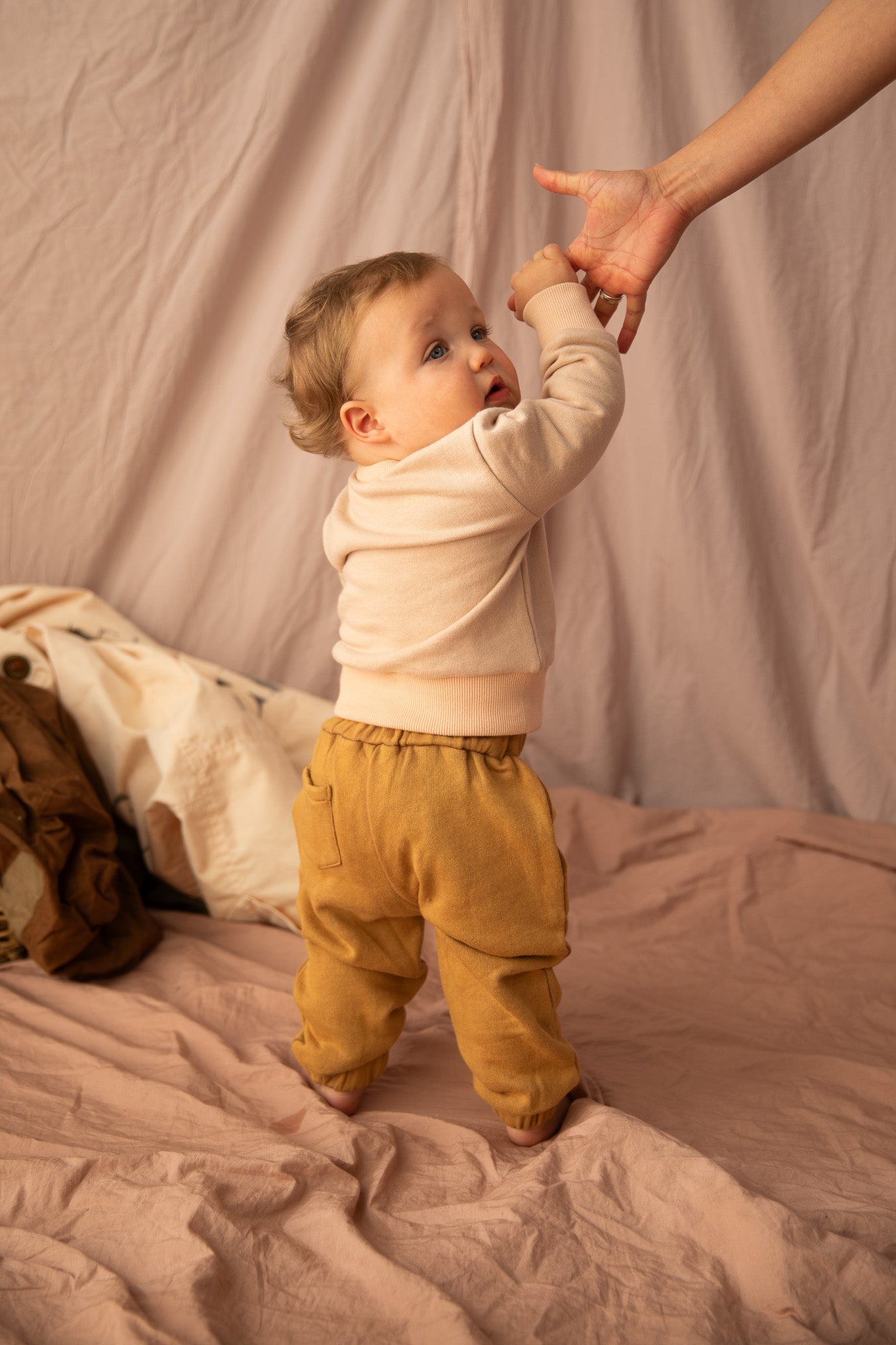 Alex Jumper Baby-Almond Milk