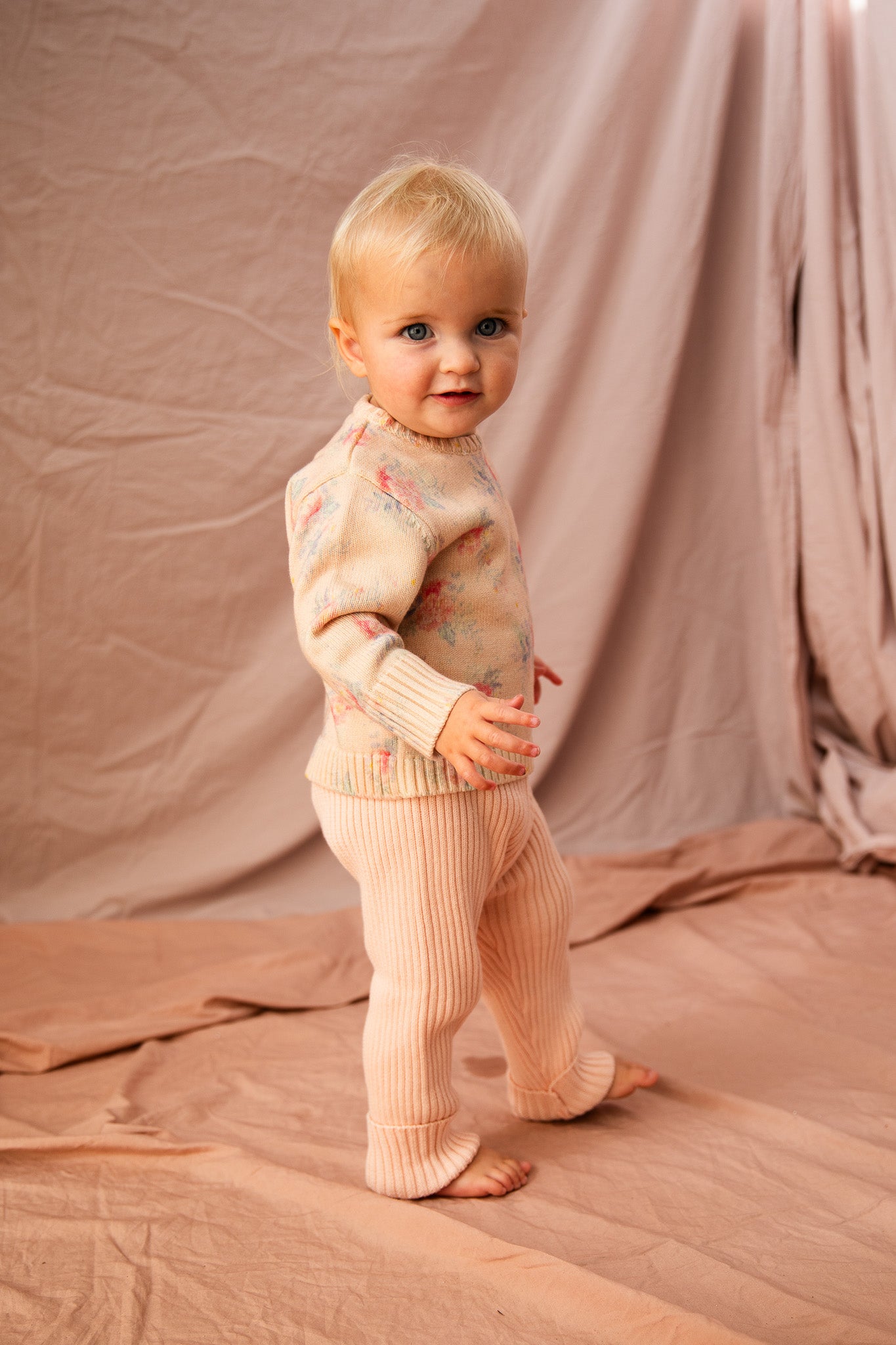 Louie Leggings-Piggy Pink
