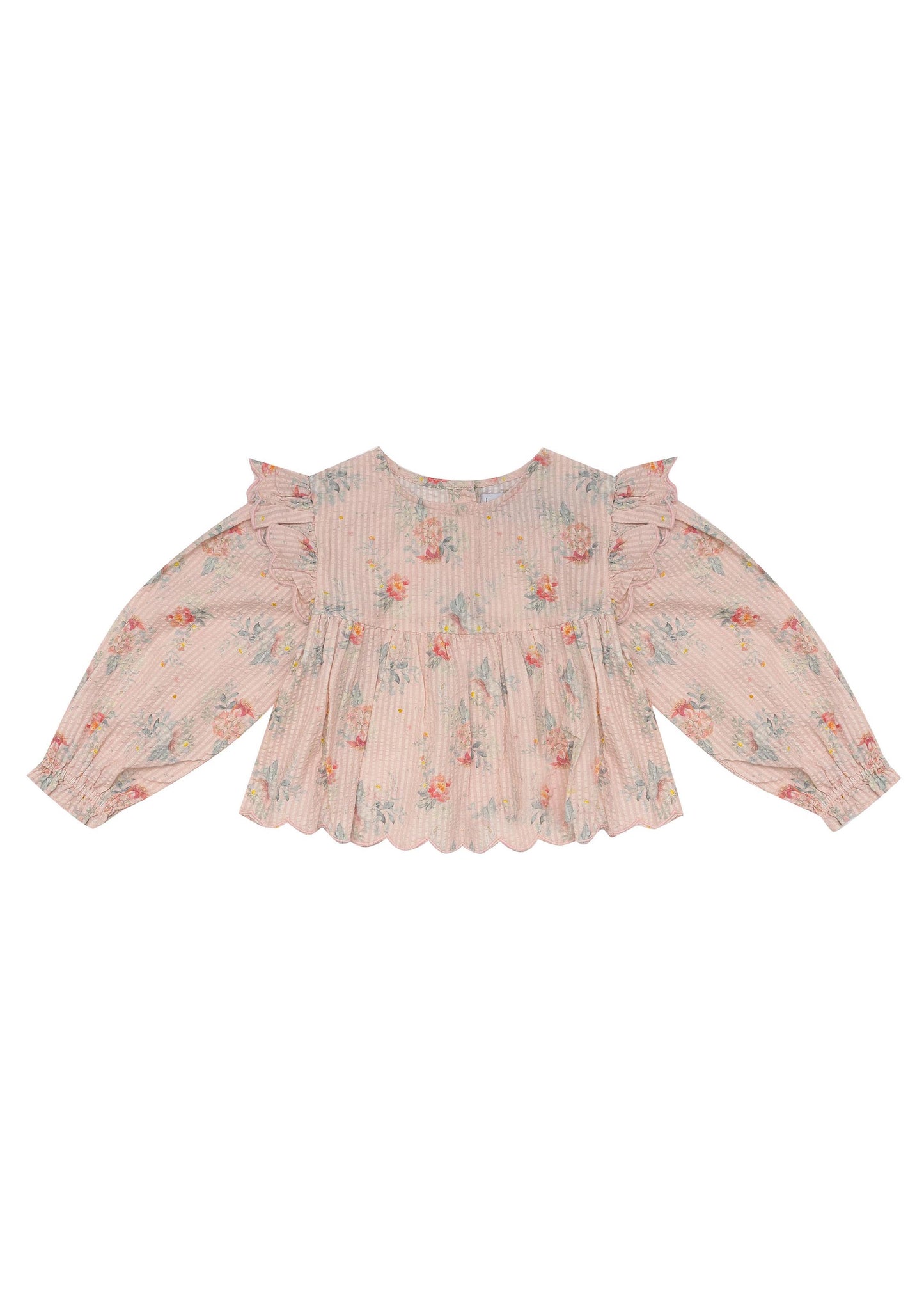 Allie Top-VoVo Pink Country Garden