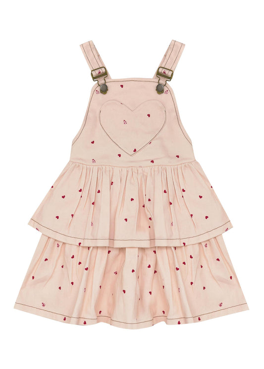 Annabelle Pinny-Piggy Pink Love Bug