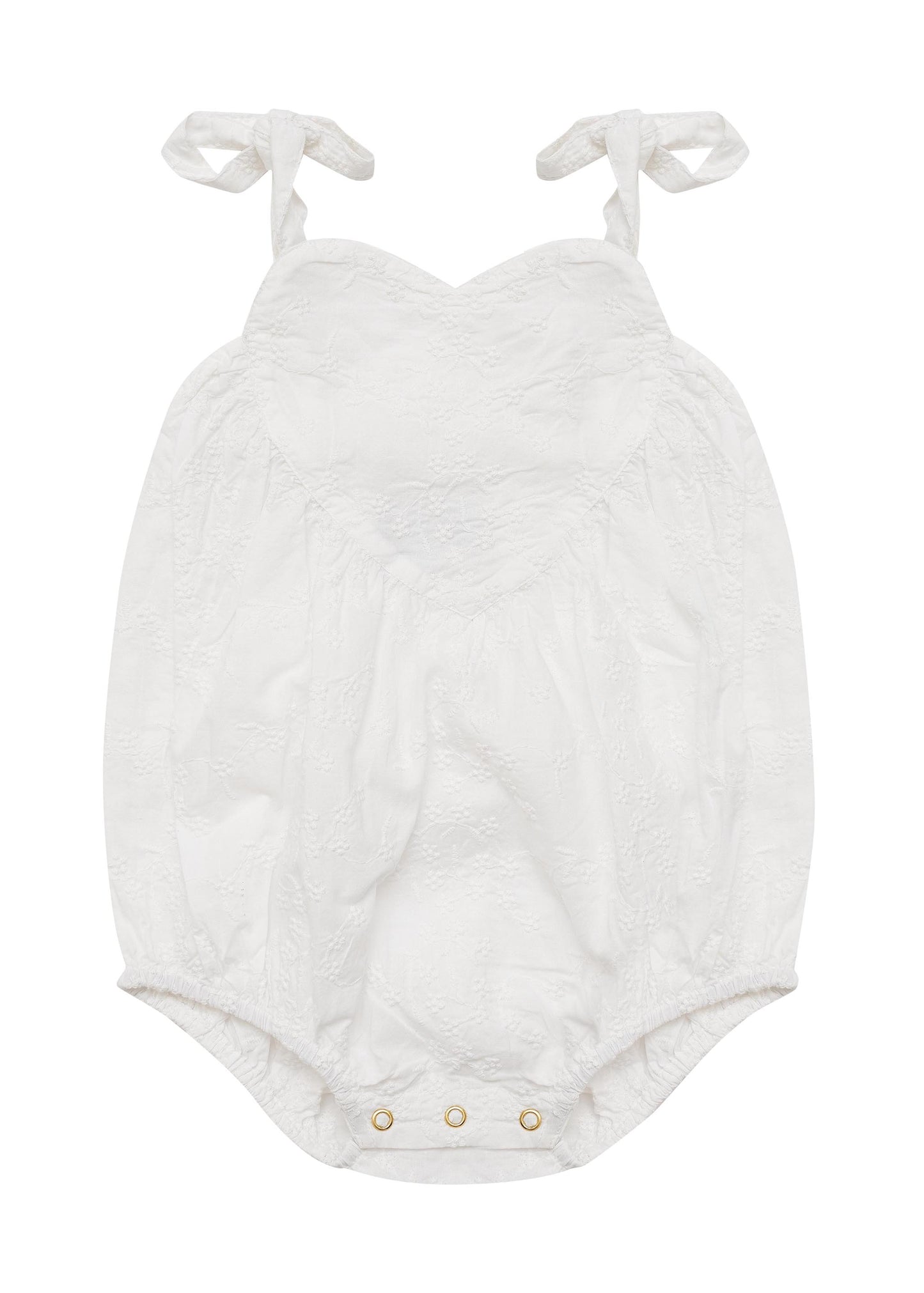 Babies Breath Romper - Coconut Blossom