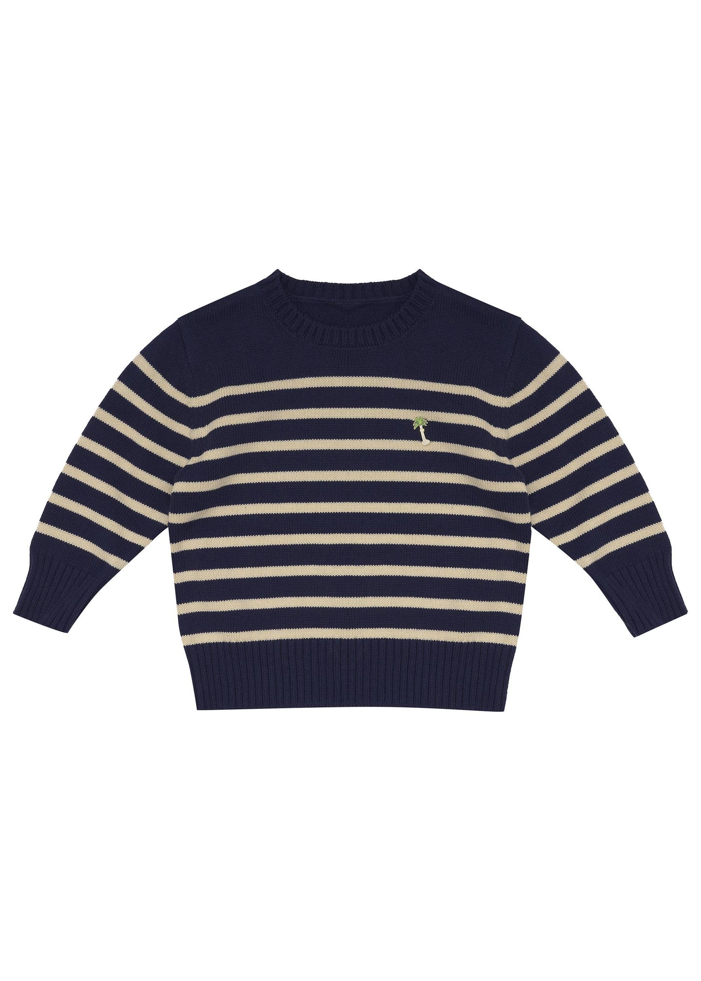 Coco Jumper-Navy/Cream