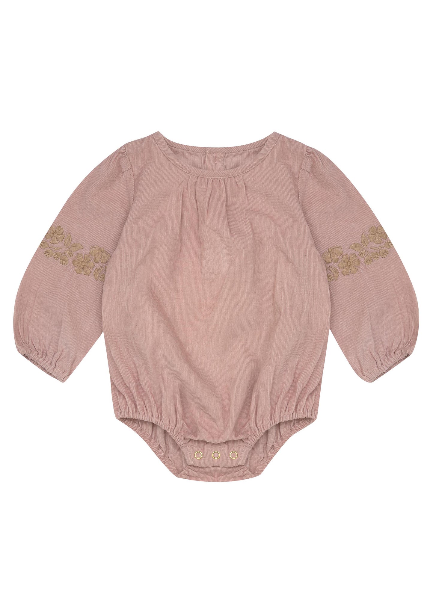 Dandy Romper-Ash Rose