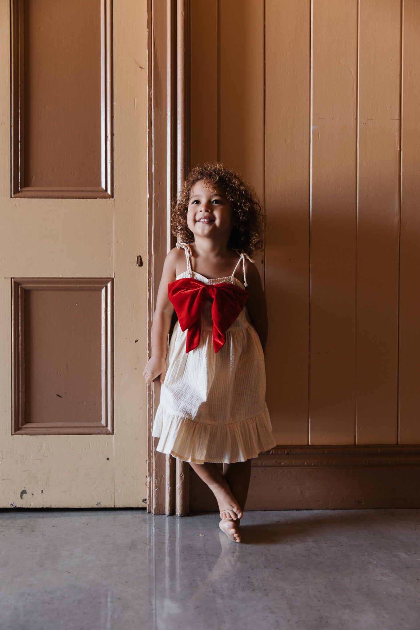 Dasher Dress-Custard