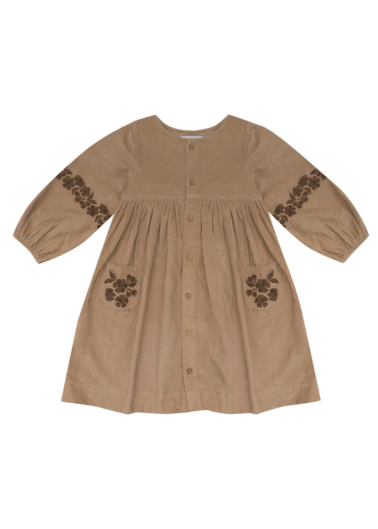 Emmy Dress-Caramel Slice