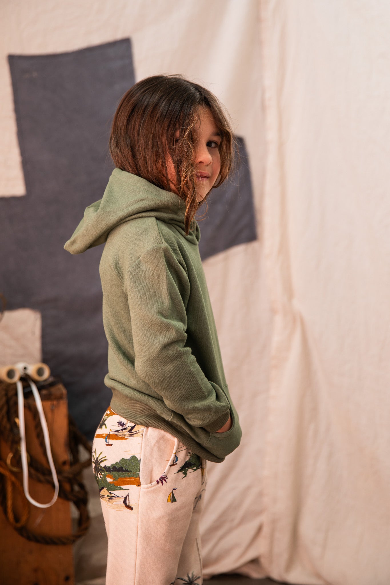 Henry Hoodie-Olive
