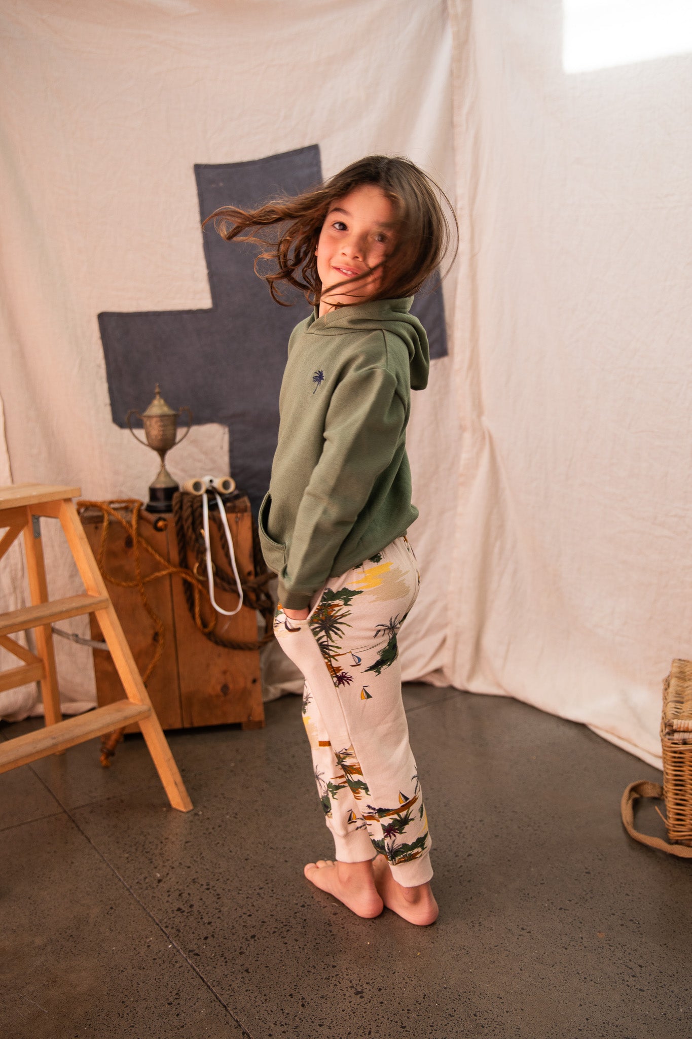 Henry Hoodie-Olive