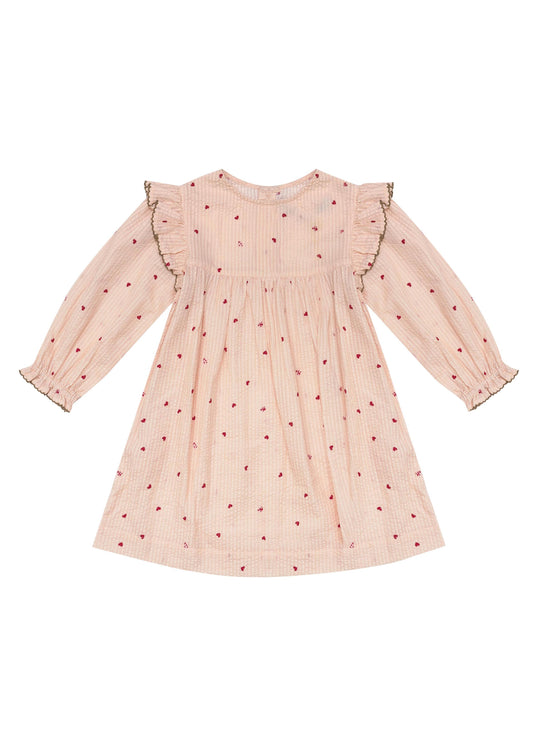 Juliet Dress-Piggy Pink Love Bug