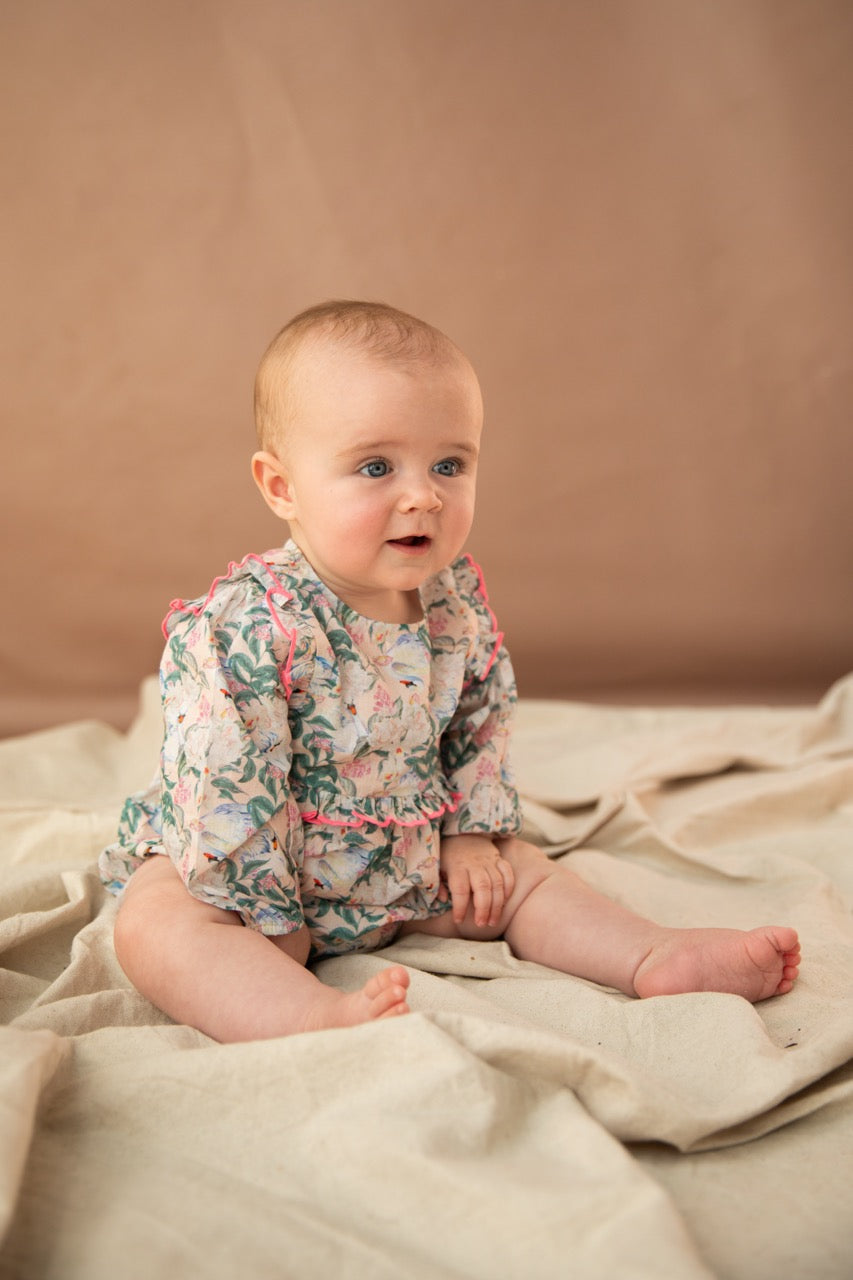 Primrose Romper-Hello Gorgeous Print