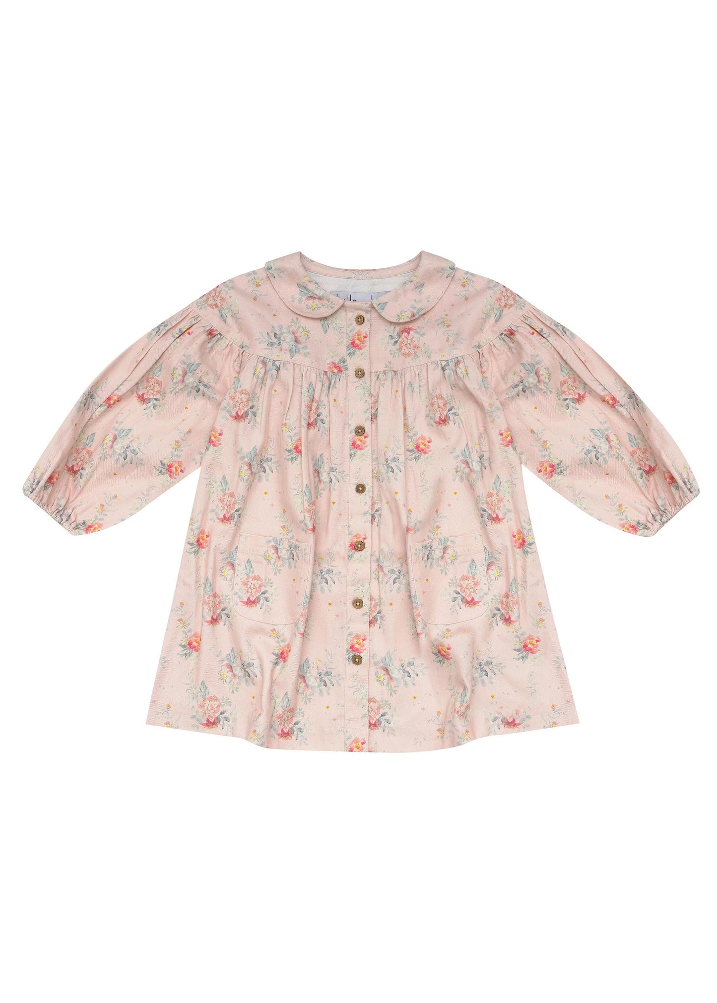 Stevie Dress-VoVo Pink Country Garden