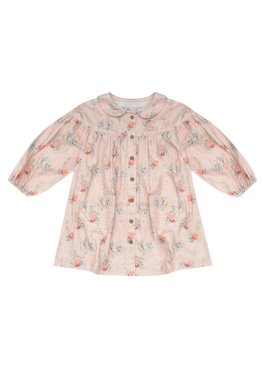 Stevie Dress-VoVo Pink Country Garden