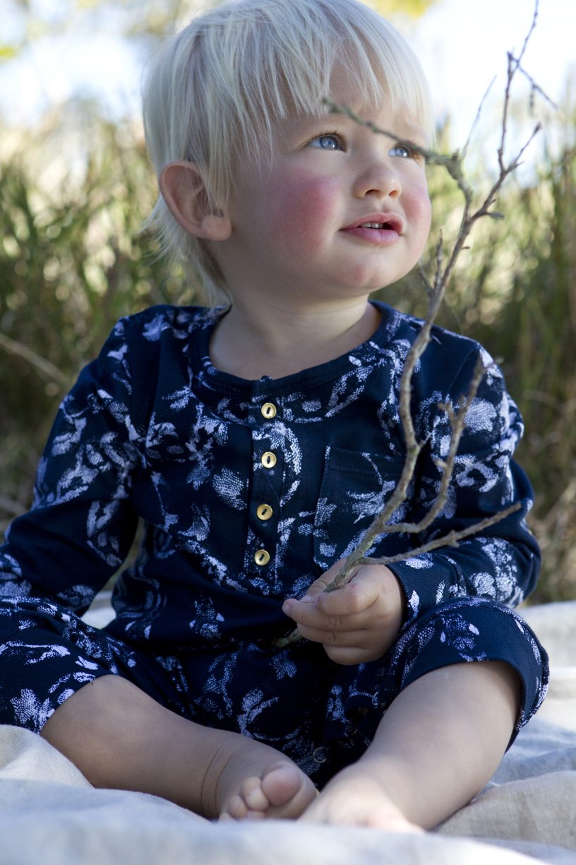 Pheonix Romper - Serpent - Lake
