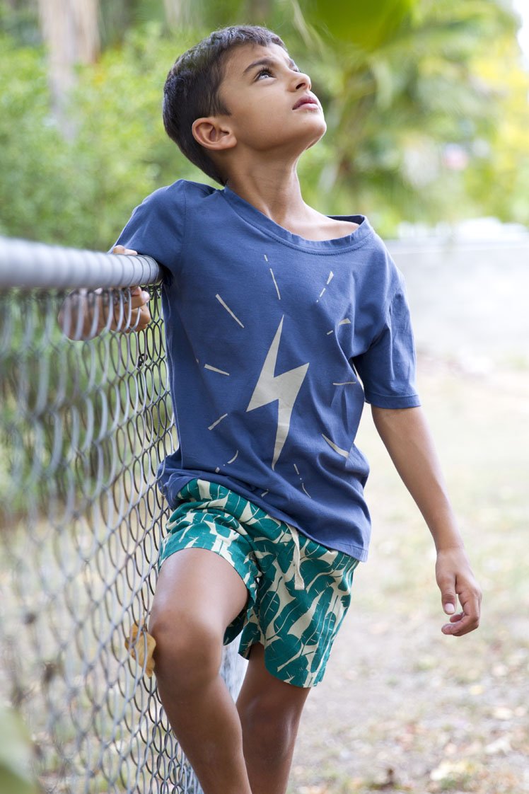 Lewis T-Shirt - Usain Deep Sea