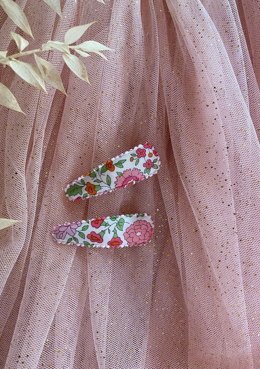 Classic Clips - Liberty D'anjou Pink