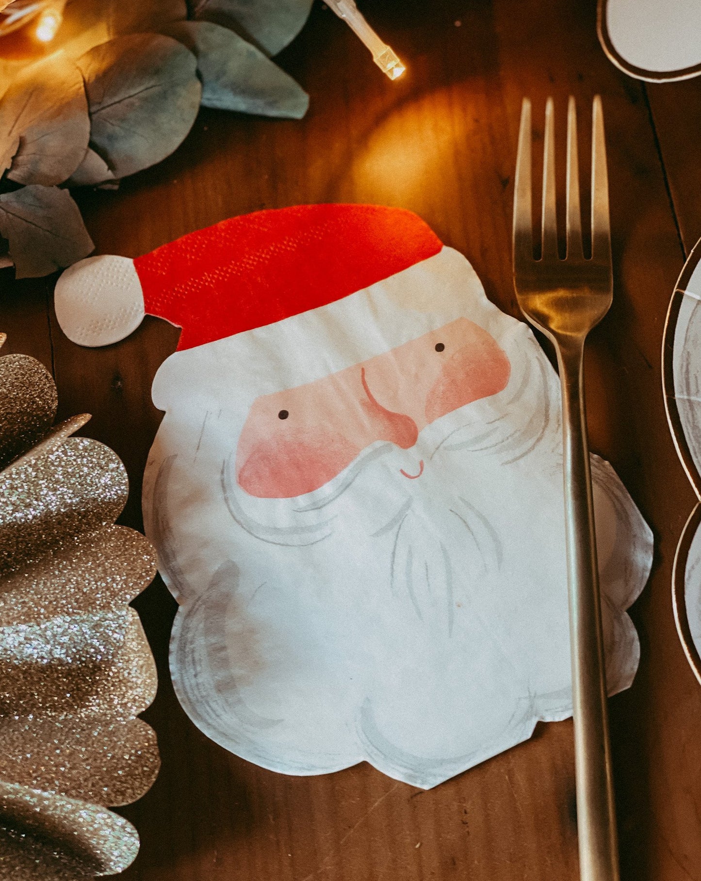 Jolly Santa Napkins