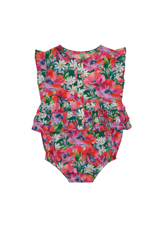 Leah Romper - Foliage - Summer Fields