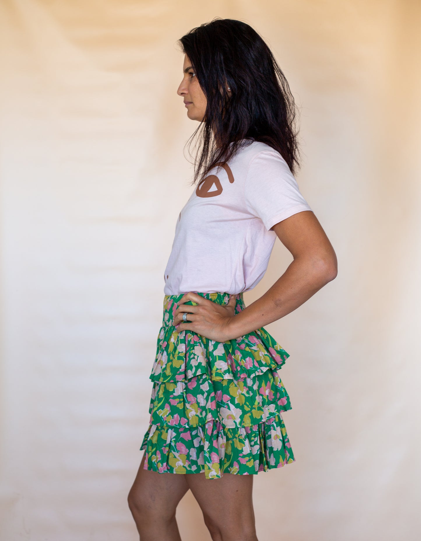 Dannii Skirt - Eden Print