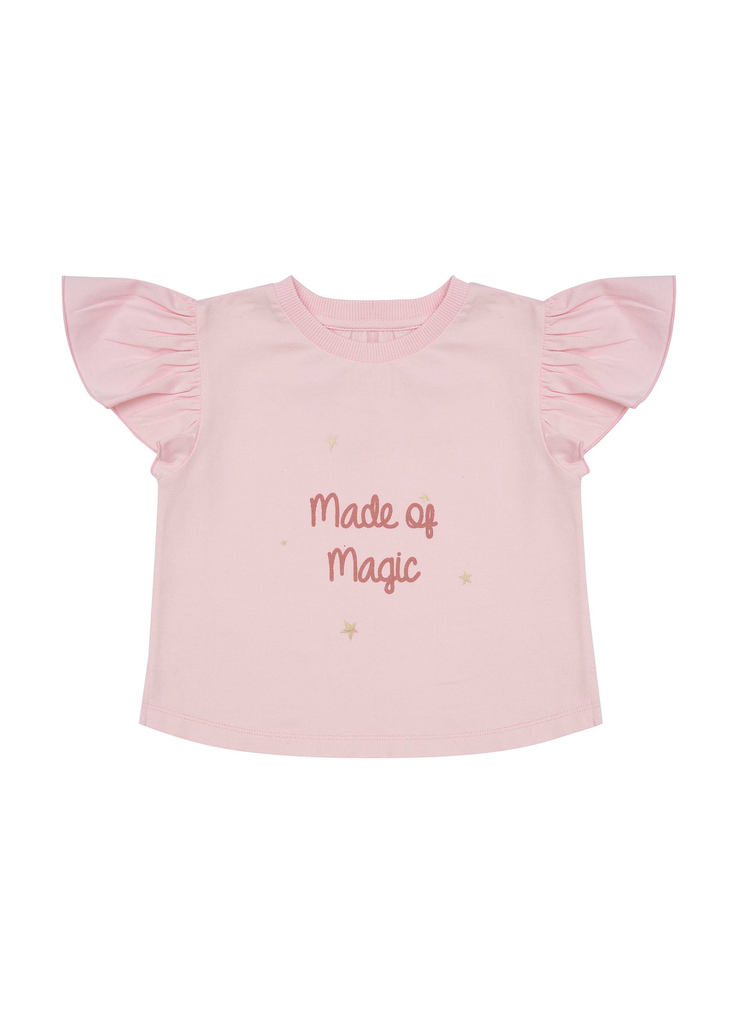 Rosie T-Shirt-Pink Flower