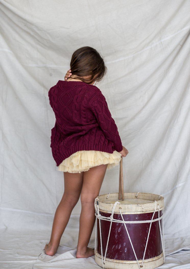 Carla Cardigan - Mulberry Jam
