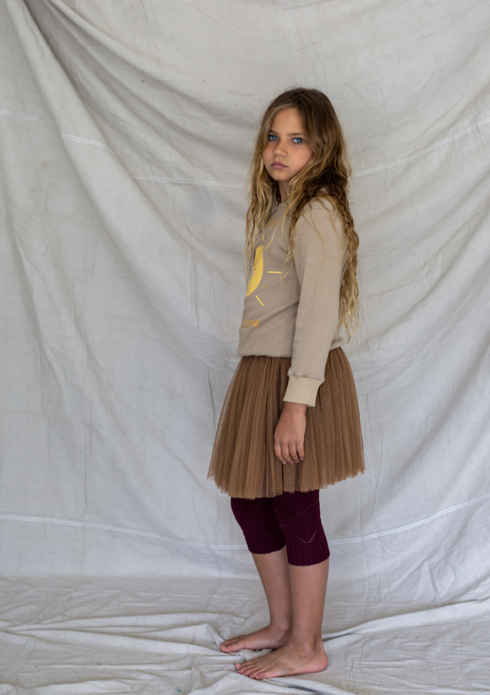 Knitted Leggings - Mulberry Jam