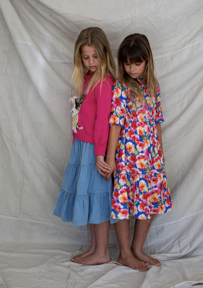 Mabel Skirt - Retro Wash