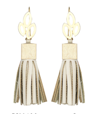 Ladies Mia Earrings - Ivory