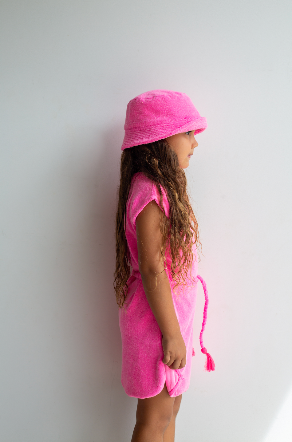 Miami Terry Dress - Neon