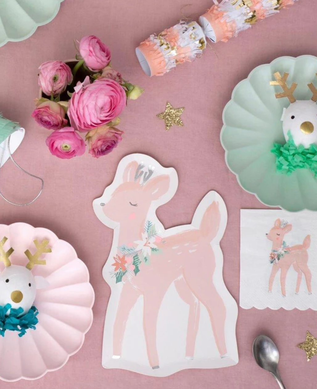 Pastel Deer Napkins