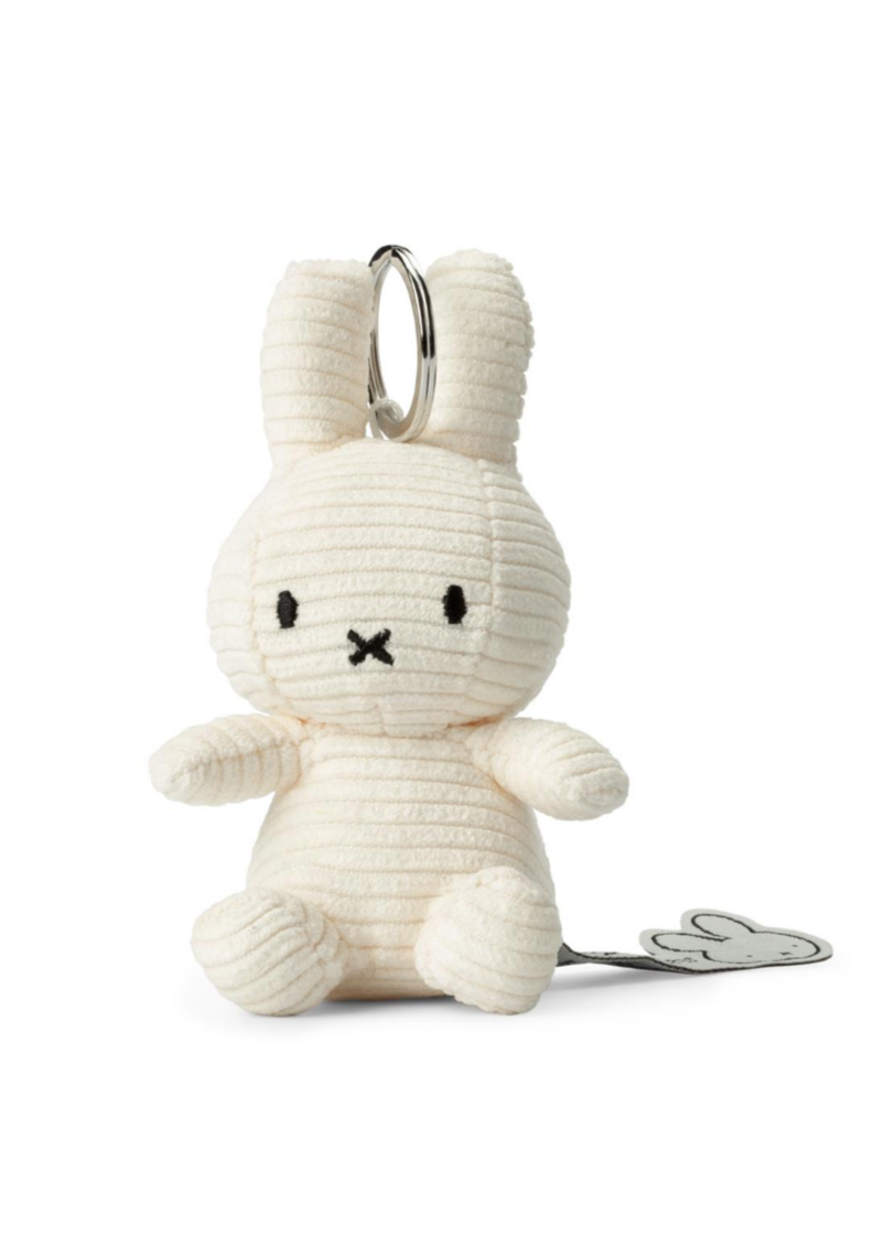 Miffy Keychain Corduroy Offwhite