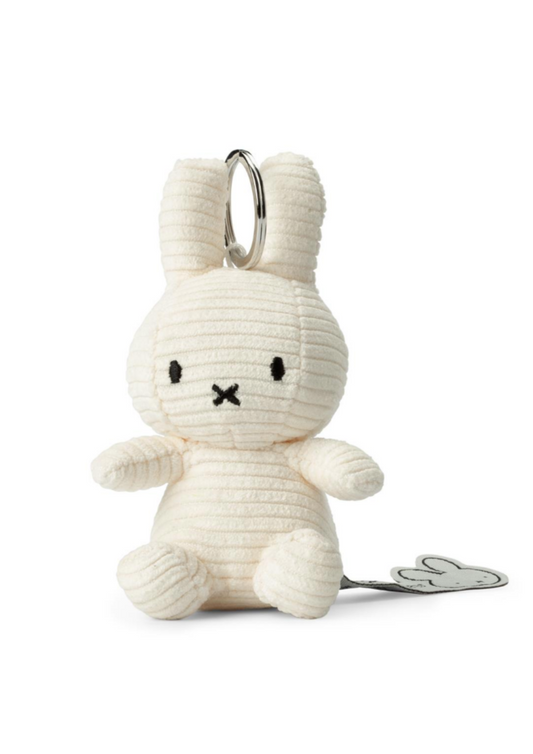 Miffy Keychain Corduroy Offwhite