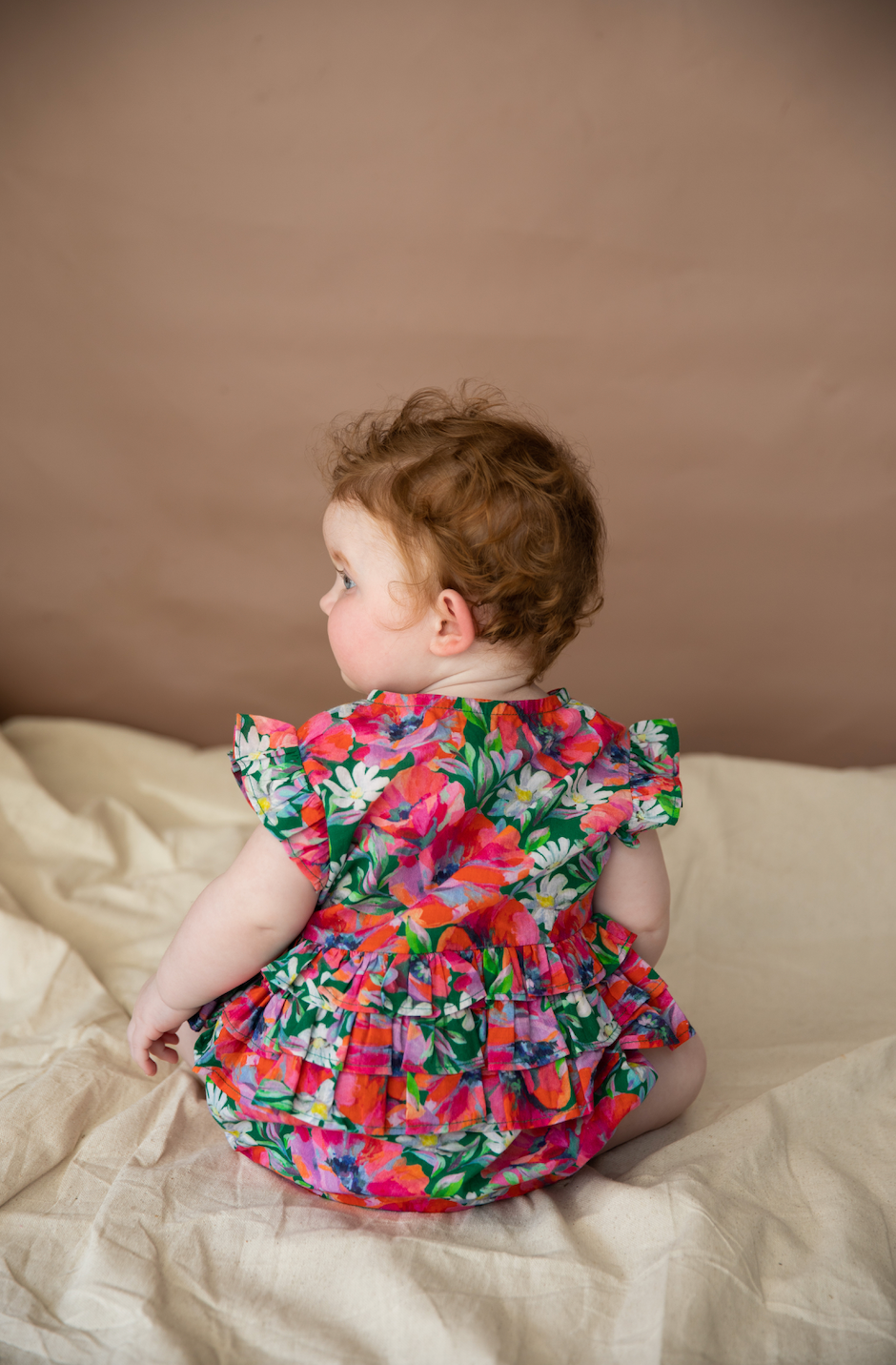 Leah Romper - Foliage - Summer Fields