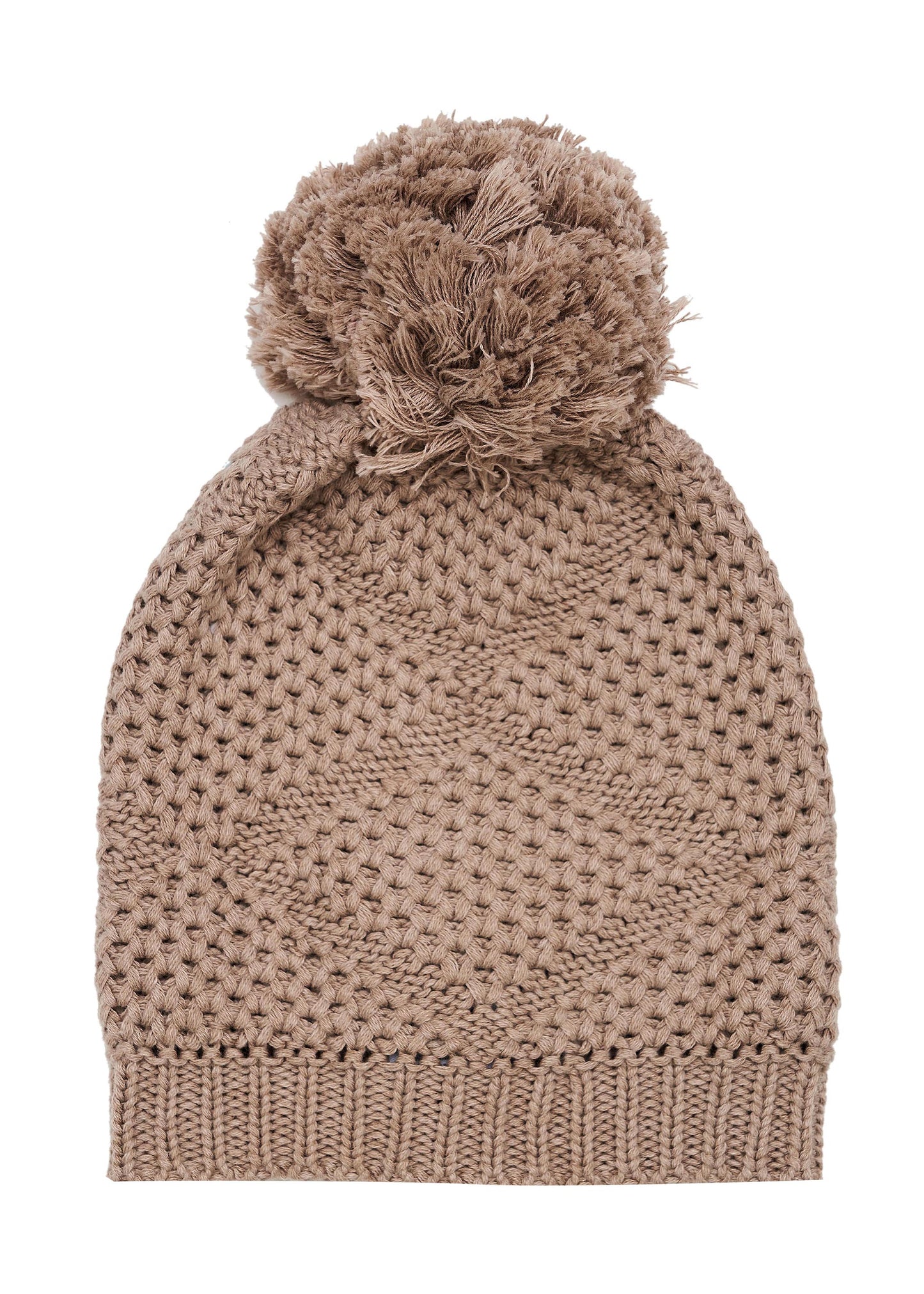 Toasty Knitted Beanie - Gumnut