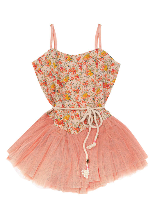 Vintage ballerina - Winter Garden/Peach